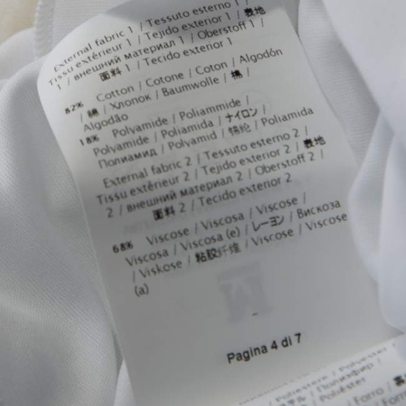 M Missoni White Jersey A Line Dress - Picture 9 of 9